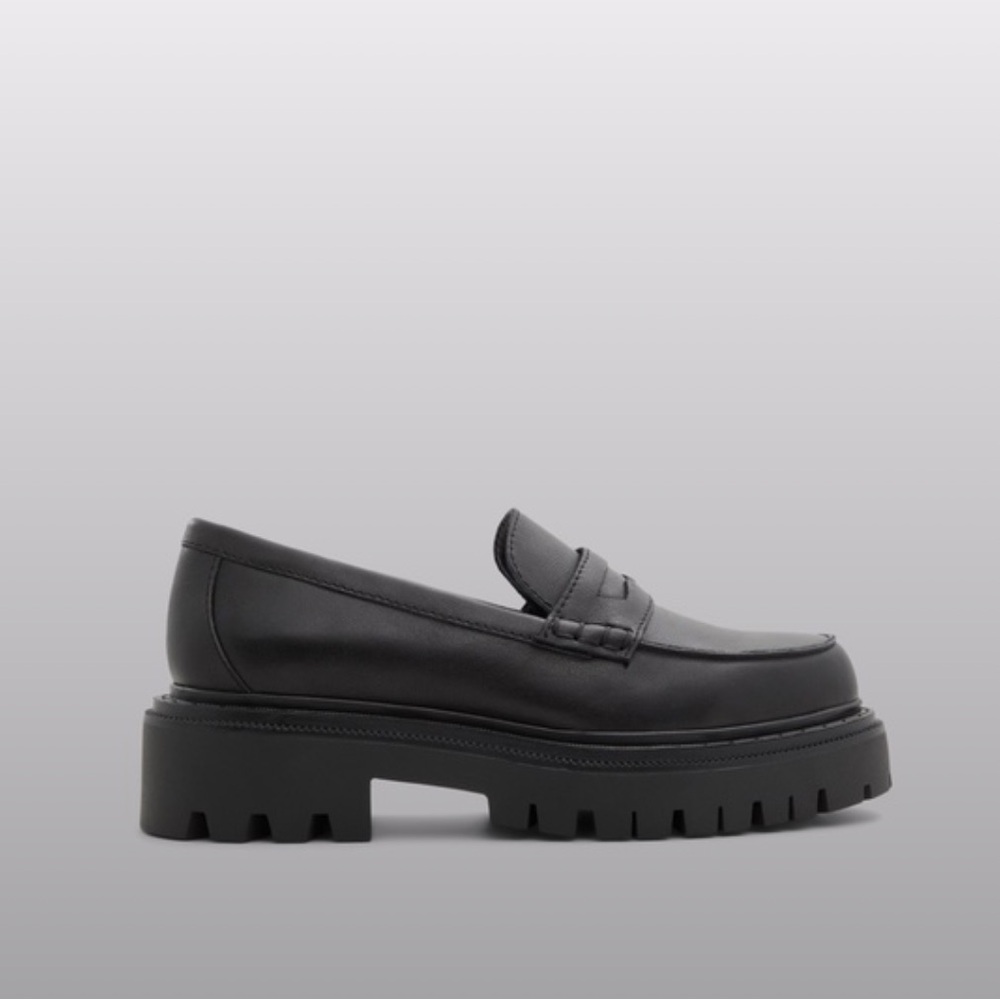 Aldo Big Strut Chunky Loafers Size 6